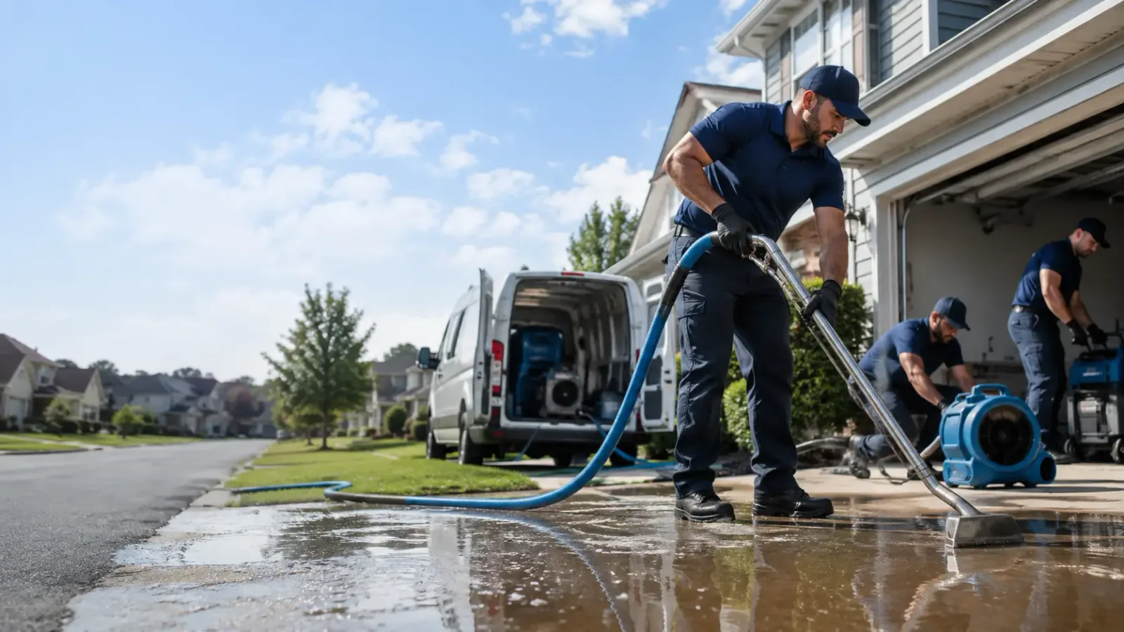 Flood Damage Restoration in Bradley, ME